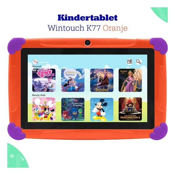 Kinder tablet 6 jaar - 7inch - Kindertablet - Oranje