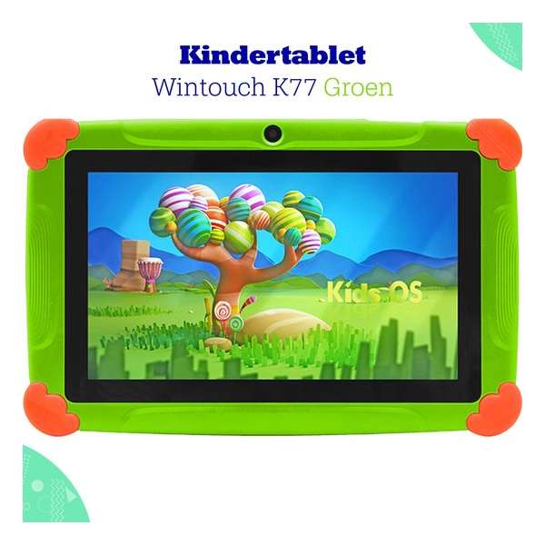 Kinder tablet 3 jaar - 7inch - Kindertablet - Groen