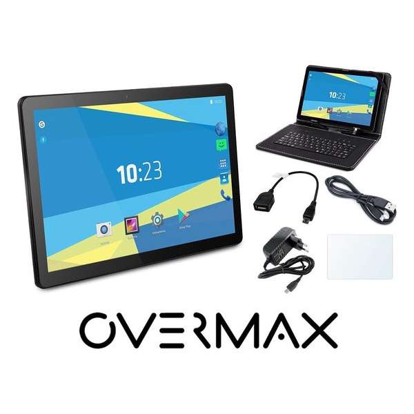 Overmax - Qualcore 1023 - tablet - 3G, GPS, Dual SIM - Zwart