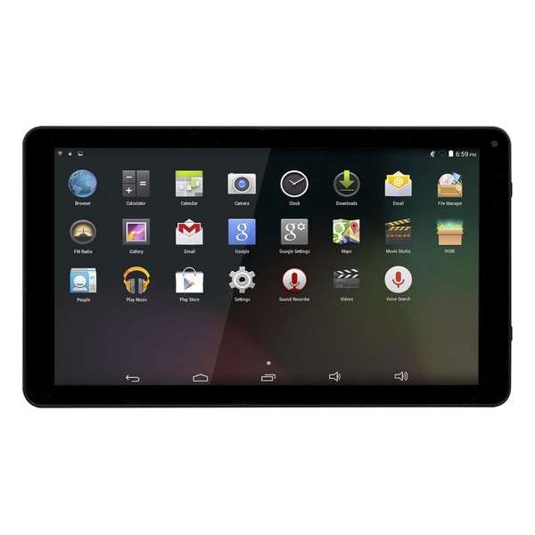 Denver TAQ-10445 - Tablets - Tablet met 10.1 inch - Quadcore Tablet - 64GB - Zwart