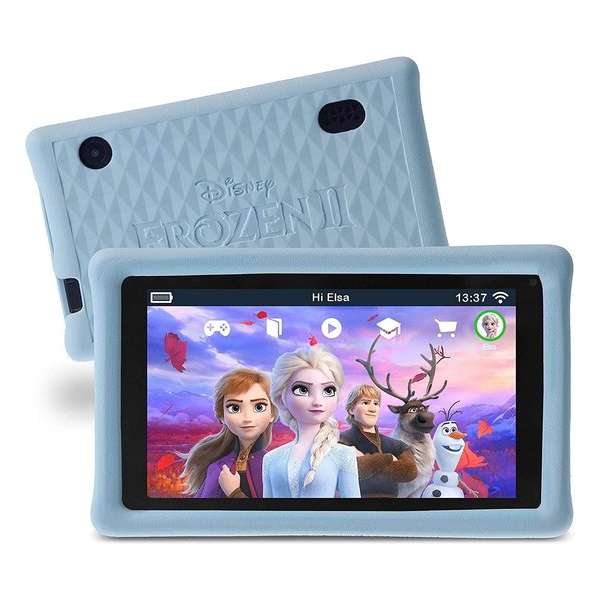 Pebble Gear Kinder Tablet Disney Frozen Set Draagtas - 7 inch - 1GB - Android 8.1- 500 games - Ouderlijke controle