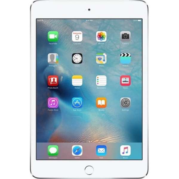 Apple iPad Mini 4 - 7.9 inch - WiFi + Cellular (4G) - 128GB - Zilver