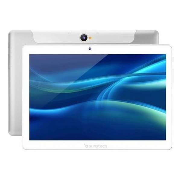 Sunstech TAB1081 25,6 cm (10.1'') Mediatek 2 GB 32 GB Wi-Fi 4 (802.11n) 3G Zilver, Wit Android 8.1