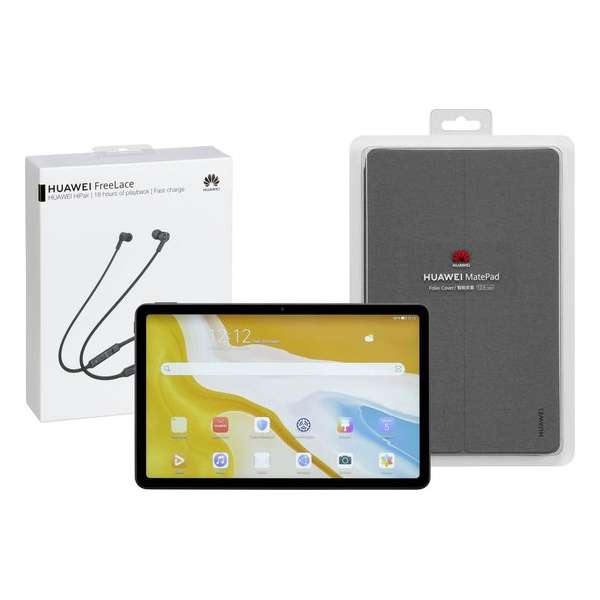 Huawei MatePad WiFi 32GB grijs incl. Headset en Cover