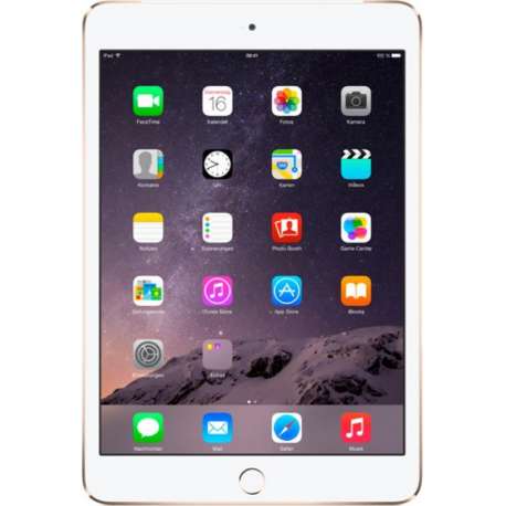 iPad Mini 3 Goud 64GB Wifi only | Zichtbaar gebruikt | C grade | 2 Jaar Garantie