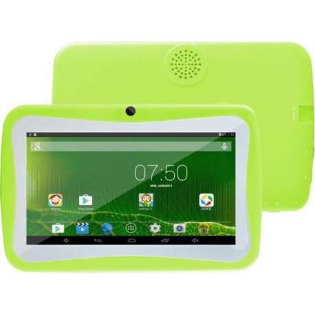 Woegel Kindertablet – 8GB – 7 inch – Android 4.4.2 - groen