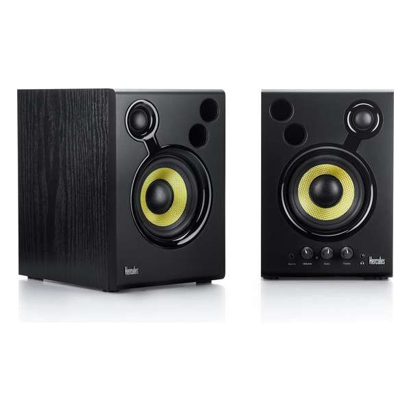 Hercules DJMONITOR 42 - DJ Speakerset - Zwart