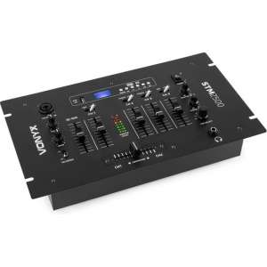 Vonyx STM2500 5-Kanaals Mixer USB/MP3 met Bluetooth