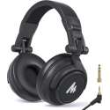 Maono MH601 DJ Koptelefoon | Hoofdtelefoon | Over Ear Koptelefoon | Monitor Koptelefoon | 2020 Model | Zwart