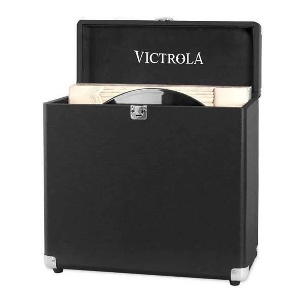 Victrola Retro Platenkoffer Zwart