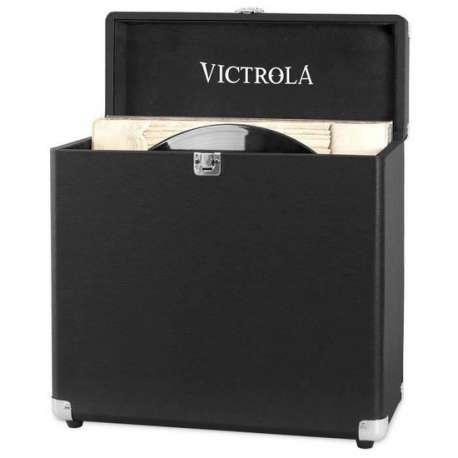 Victrola Retro Platenkoffer Zwart