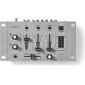 DJ-Mixer | 3 Stereokanalen | Crossfader | Talkover-Functie