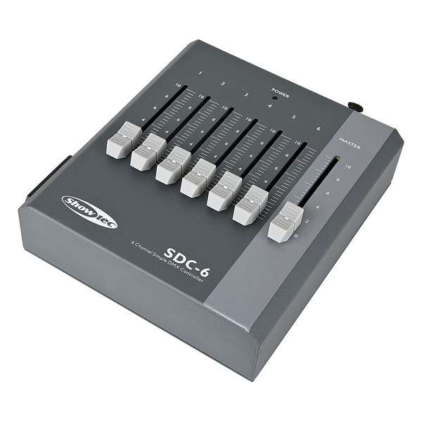 Showtec Showtec SDS-6, 6-kanaals DMX controller Home entertainment - Accessoires