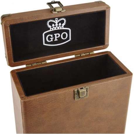 GPO CASE12BRO 12'' vinyl opbergkoffer