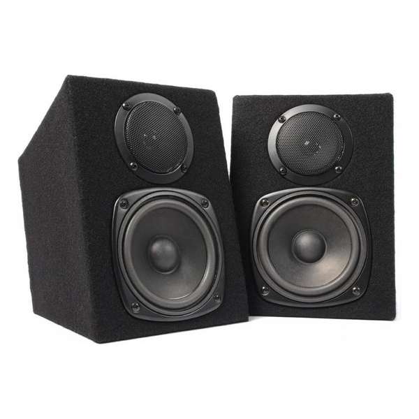 Fenton DJ Monitor Luidsprekers - 2 stuks - Zwart