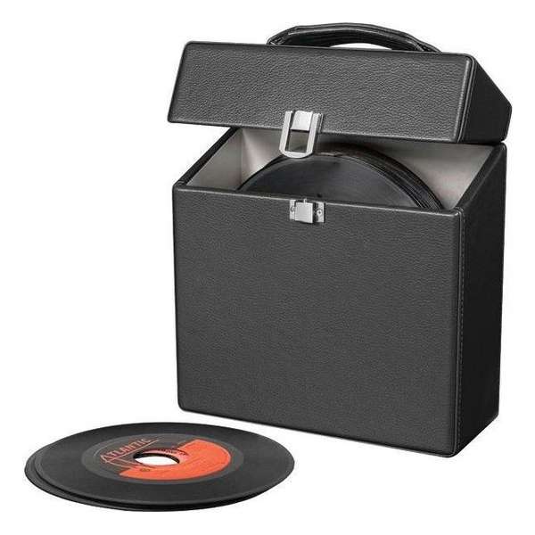 Crosley Platenkoffertje Voor 7" Singles Vinyl 45 Toeren Zwart