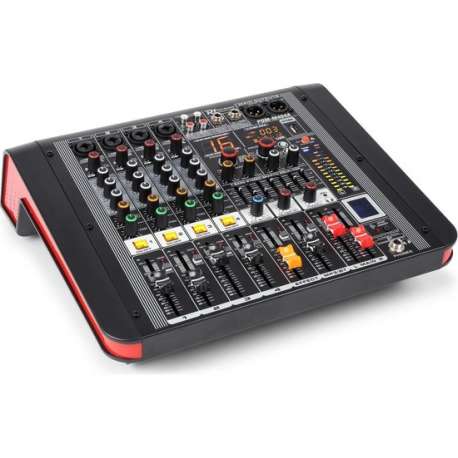 Power Dynamics PDM-M404A 4-Kanalen Studio Mixer met Versterker