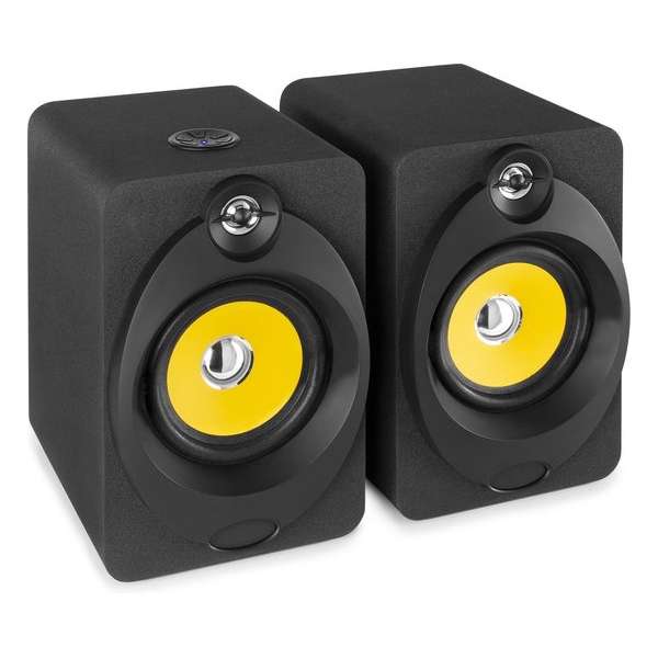 Studio monitor set - Vonyx XP50 stereo studio monitor speakerset 100W met o.a. Bluetooth -