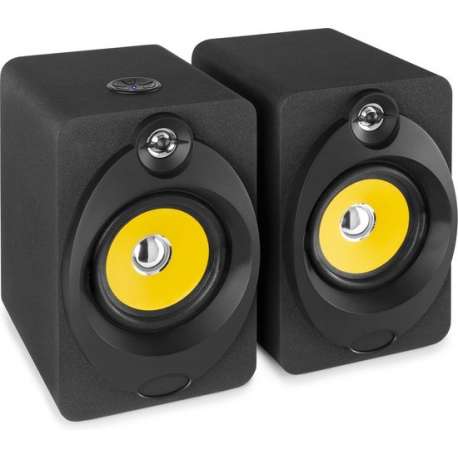 Studio monitor set - Vonyx XP50 stereo studio monitor speakerset 100W met o.a. Bluetooth -