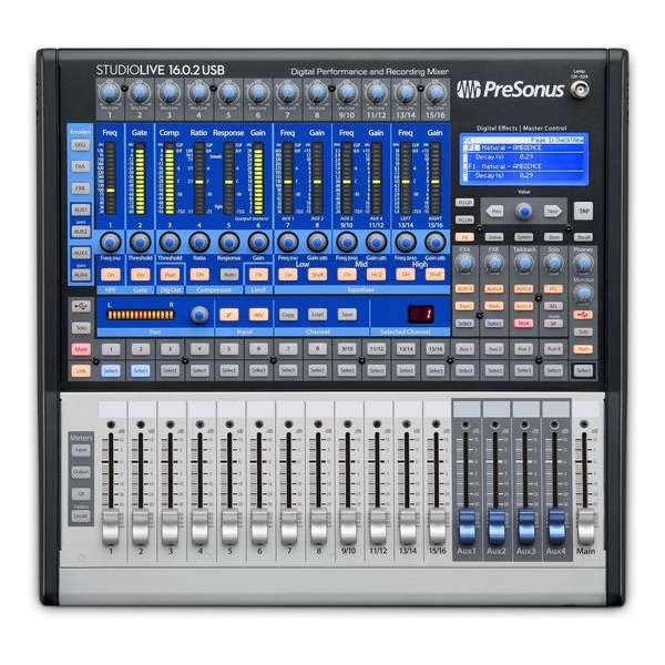 PreSonus StudioLive 16.0.2 USB 16 kanalen 20 - 20000 Hz Zwart