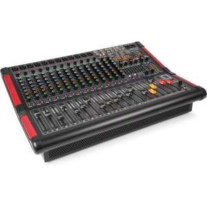 Power Dynamics PDM-S1604A 16-Kanalen Stage Mixer met Versterker