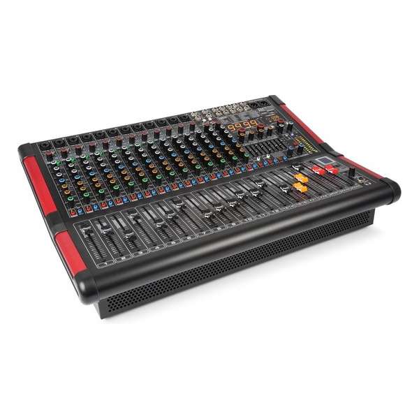 Power Dynamics PDM-S1604A 16-Kanalen Stage Mixer met Versterker