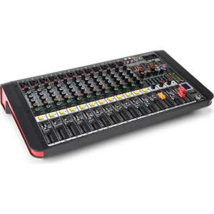 Power Dynamics PDM-M1204A 12-Kanalen Studio Mixer met Versterker