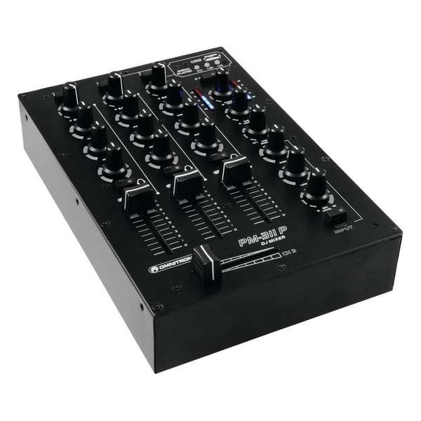 OMNITRONIC Mengpaneel - Audio mixer PM-311P DJ Mixer -  with Player