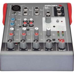 Proel Mi5 Mixer met effect