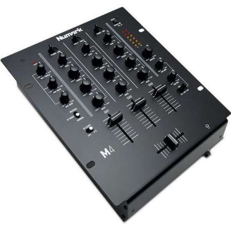 Numark M4 Total Black 3-kanaals scratch mixer