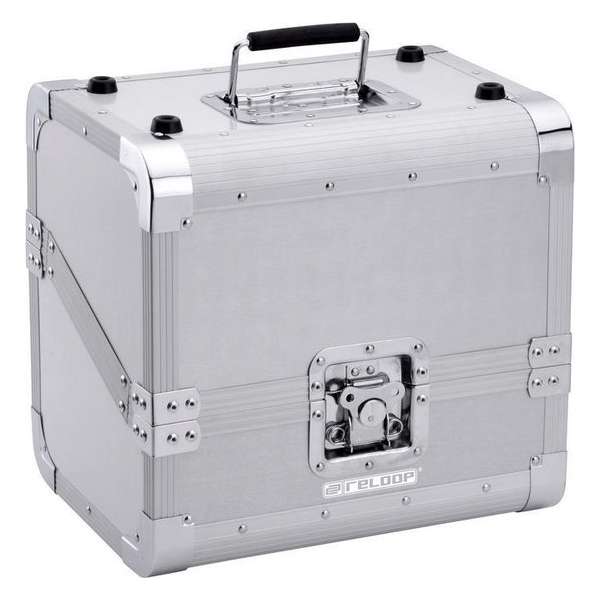 Reloop 80 record case silver