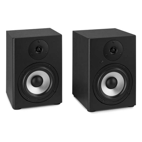 Studio monitor - Vonyx SM50 Actieve 2-weg studio monitor speakerset 5.25 - 140W