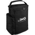 IMG STAGELINE FLAT-M100BAG, dj tas, draagtas, nylon, zwart