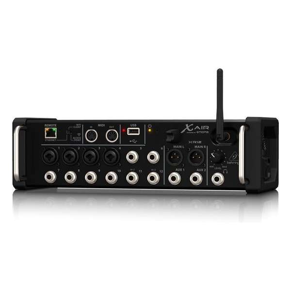 Behringer XR12 12kanalen Zwart mengpaneel