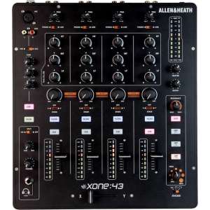 Allen & Heath Xone:43 4channels 20 - 20000Hz Zwart