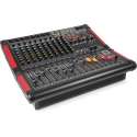 Power Dynamics PDM-S1204A 12-Kanalen Stage Mixer met Versterker