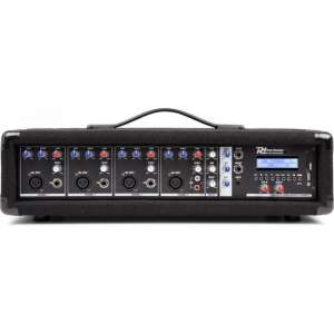 Power Dynamics PDM-C405A 4-Kanaals Mixer met Versterker en Bluetooth