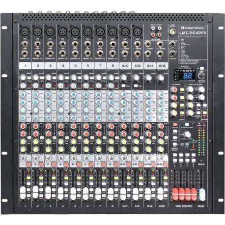 OMNITRONIC LMC-2642FX USB Mixing Console