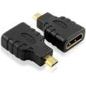 Bellson Hdmi Adapter - Hdmi naar Hdmi Micro