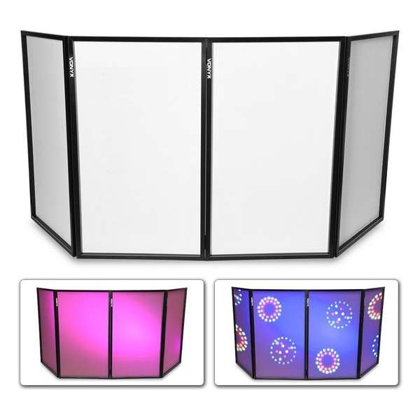 Vonyx DB2 vouwbaar DJ-Scherm 120 x 70 cm