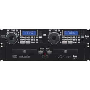 IMG STAGELINE CD-292USB, Dubbele CD, ID3 Tag, Reloop-functie