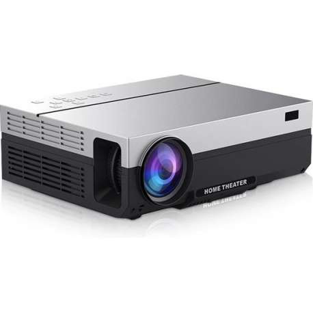 Full HD Beamer - Projector - Met Android 9.0 TV Box - 5500 Lumen - 1920x1080p - Wifi - Verbinden met Smartphone - Home Cinema