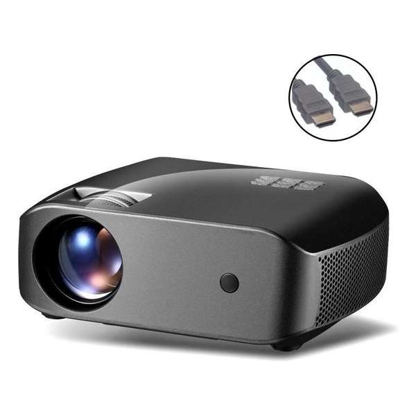 Relicus Mini Beamer – HD Projector – Zwart – Inclusief HDMI kabel