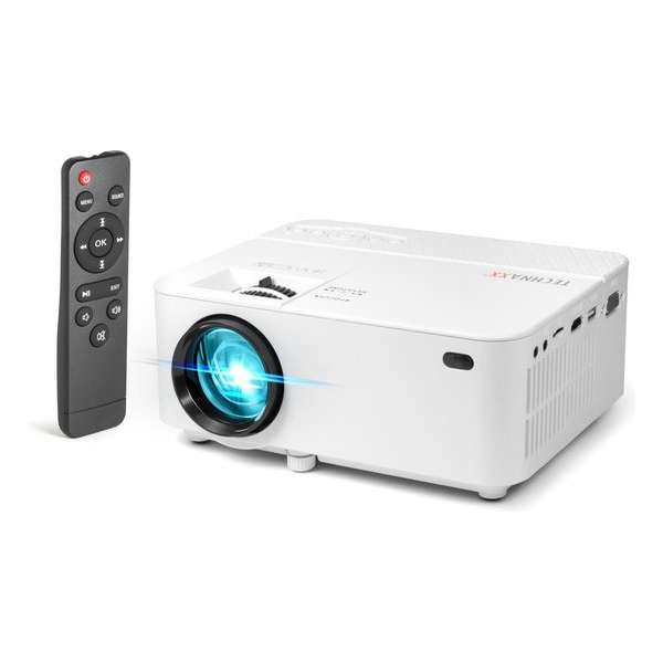 Technaxx TX-113 beamer/projector 1800 ANSI lumens 1080p (1920x1080) Desktopprojector Wit