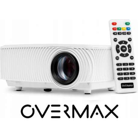 Overmax - Multipic 2.4 - Beamer- projector - LED - FULL HD - WIFI - Wit