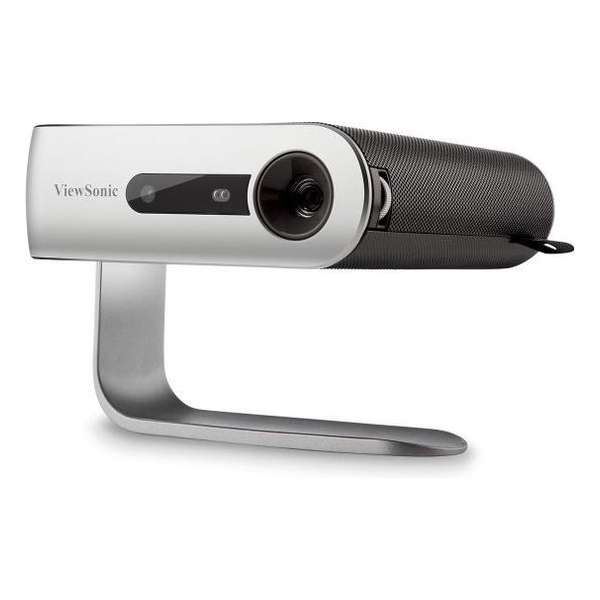 Viewsonic M1+ beamer/projector 300 ANSI lumens DLP WVGA (854x480) Draagbare projector Zwart, Zilver