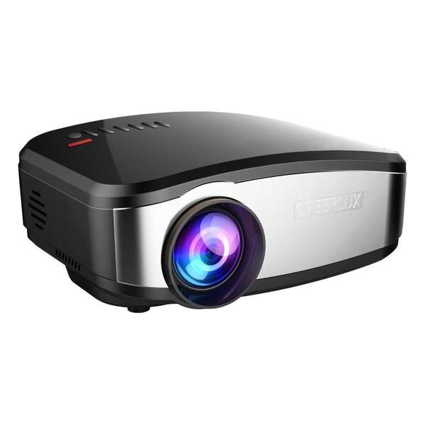 CHEERLUX C6 Mini LCD Portable LED Projector 1080p HD 800x480 1200 Lumens HDMI/USB/VGA/AV