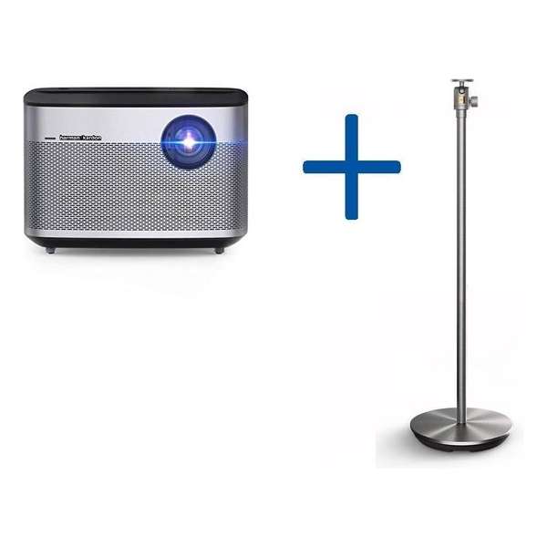 XGIMI H2 beamer + Floor Stand beamerstatief | Smartbeamer met Apple Airplay & Harman/Kardon speaker - smart beamer