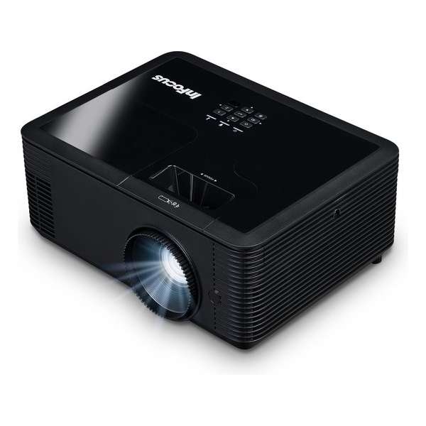 Infocus IN138HD 1080P beamer/projector 4000 ANSI lumens DLP 1080p (1920x1080) 3D Desktopprojector Zwart