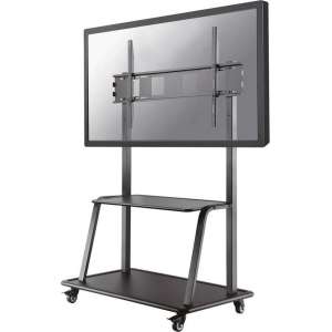 Mobile Flat Screen Floor Stand (stand+trolley) (height: 137-162 cm)